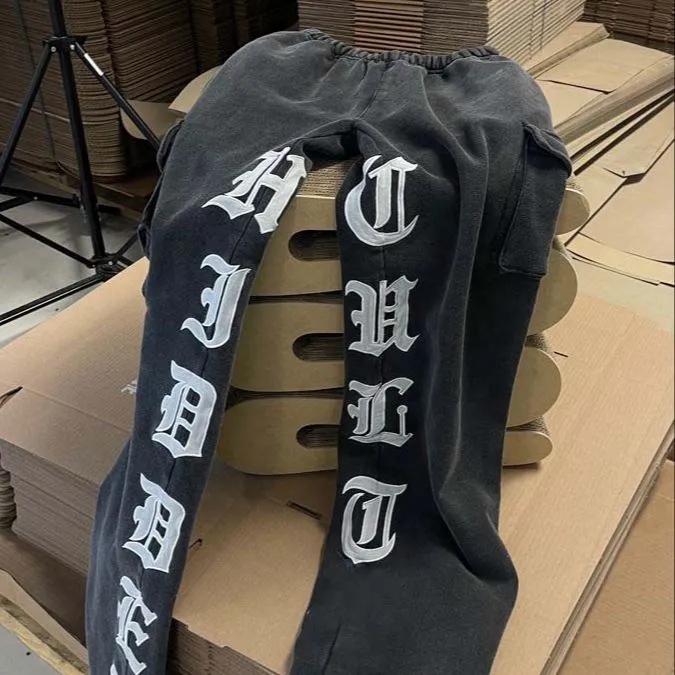 抽绳休闲运动裤